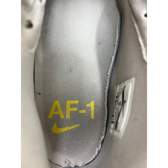 Nike Air Force 1 High-Top Sneakers Light Bone Beige Yellow Sole Mens US 11 C67 - Picture 5 of 11